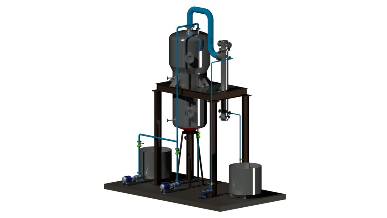 Pan Type Evaporator Jet Vacuum Systems Pvt. Ltd. Multi Effect